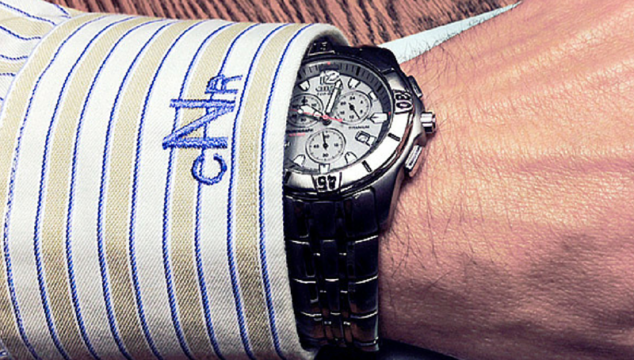 How To Sew The Perfect Monogram for Men