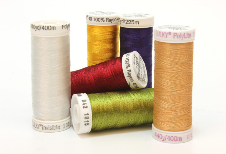 Machine Embroidery Series Rayon vs. Polyester Sulky