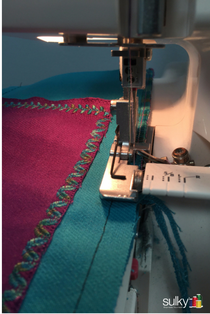 Blendables in a serger