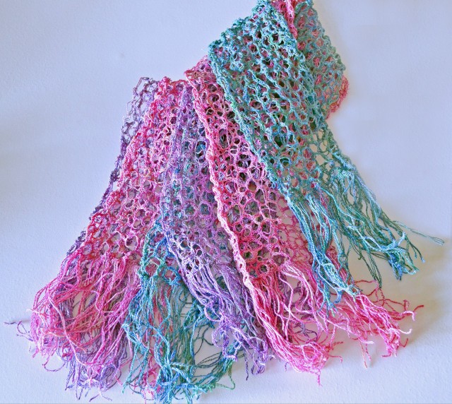 thread lace scarf