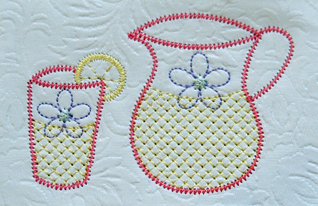 ITH Machine Embroidery Design - Girl Stuff Set