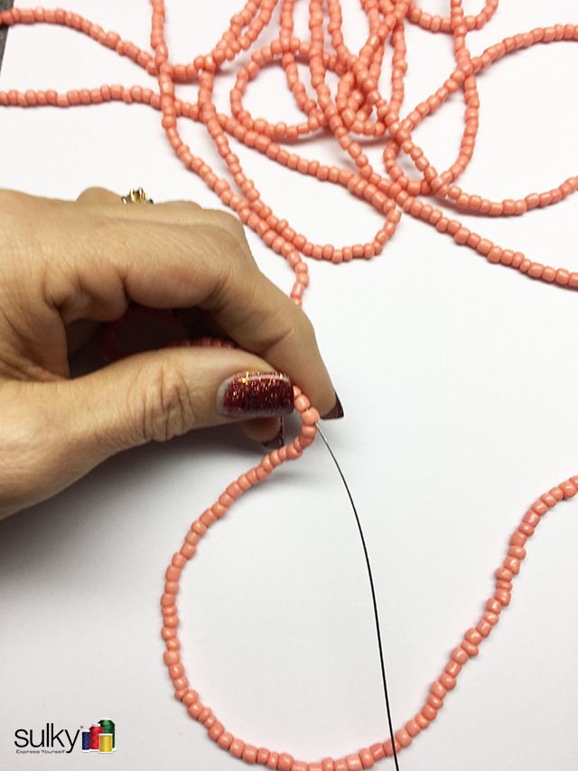 stringing-beads