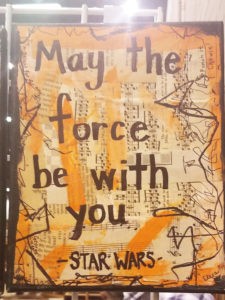 May the force be with you art from Pinners Conference and Expo in Atlanta 2017