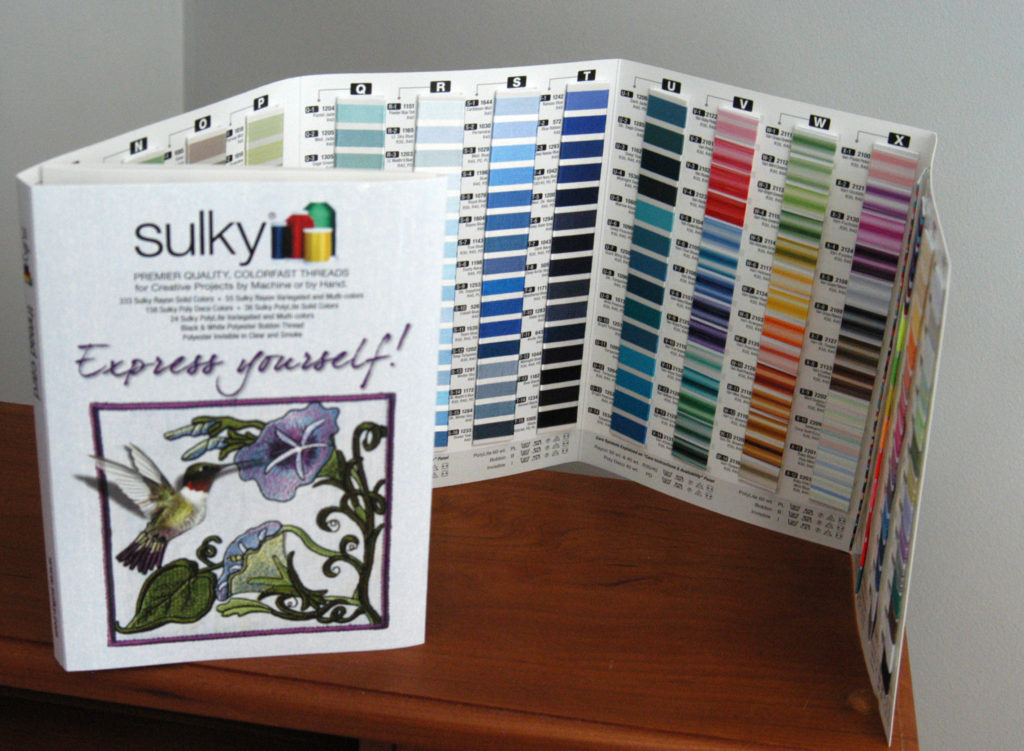 sulky thread chart