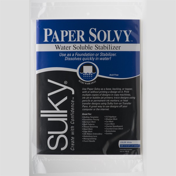 Sulky Paper Solvy