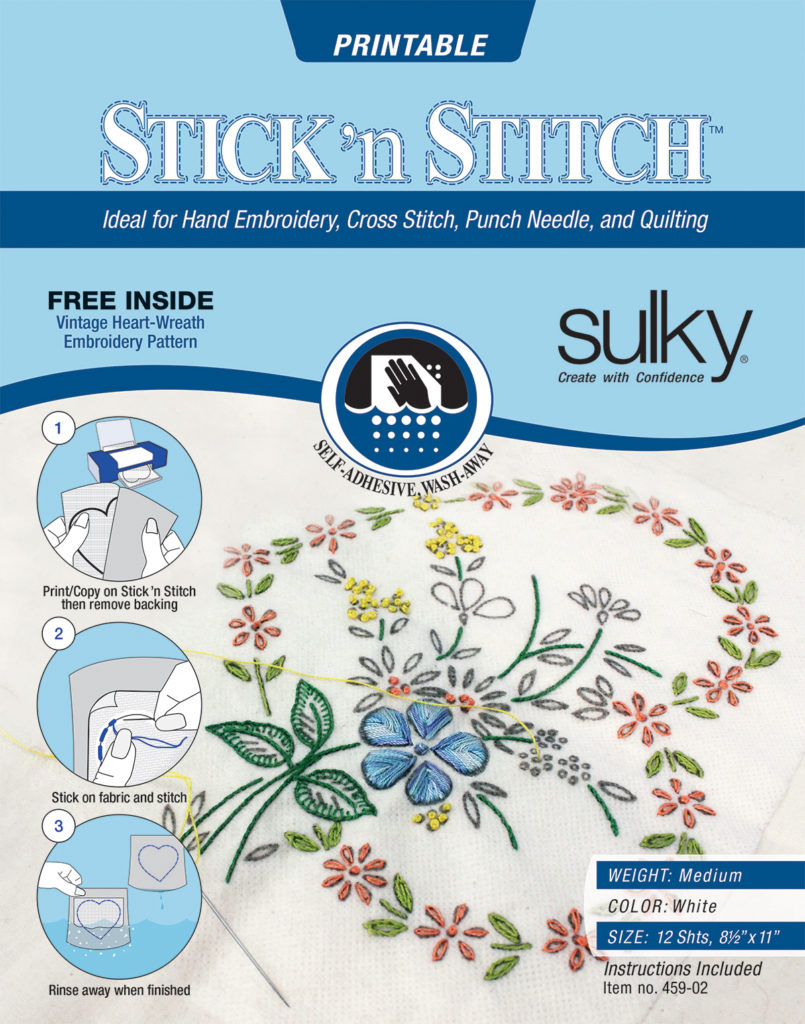 Stick 'n Stitch Package