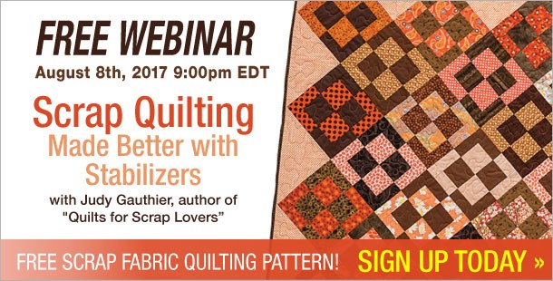 Quilt As-You-Go for Scrap Lovers