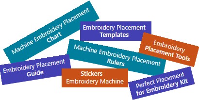 Embroidery Design Placement Chart