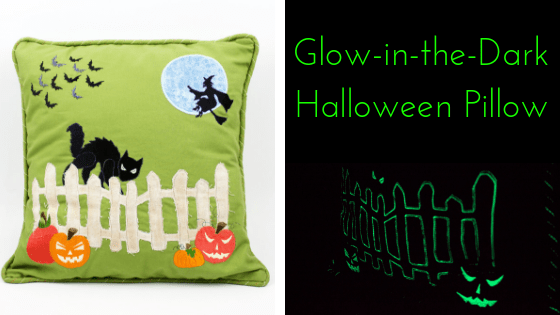 Halloween Pillows Glow IN the Dark Goth Throw Pillow Cute