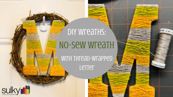 no sew wreath