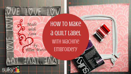 Mini - Folded Fabric Quilt Labels