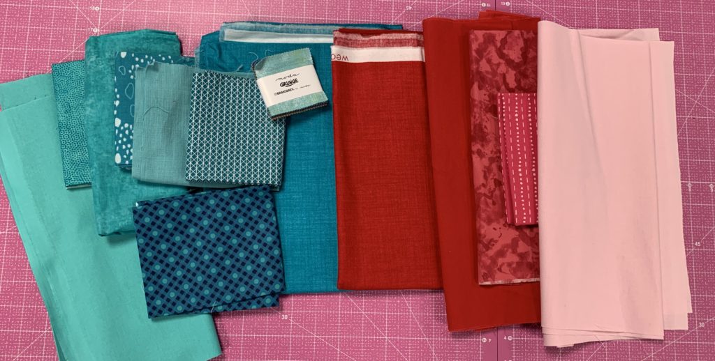 modern quilt design fabric choice