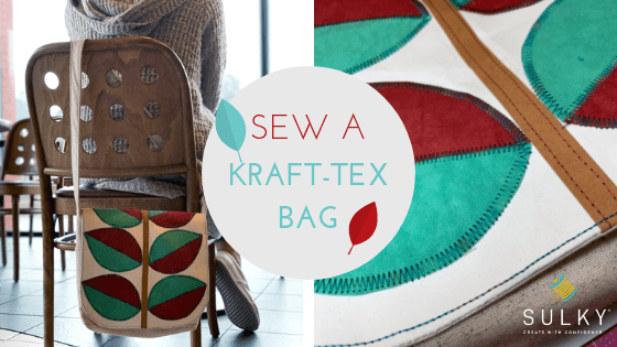 sew a kraft-tex bag