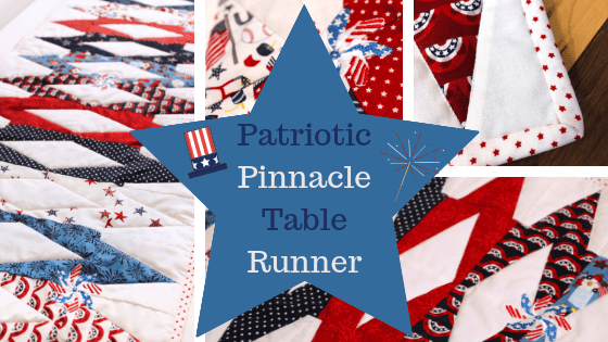 patriotic pinnacle table runner