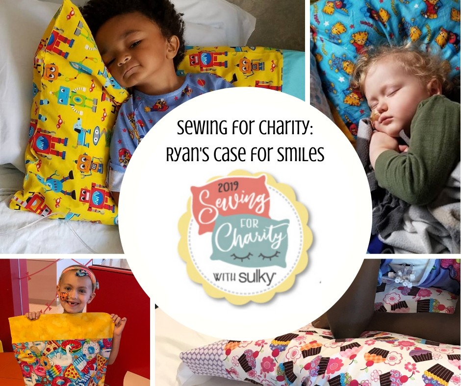 sewing pillowcases for charity
