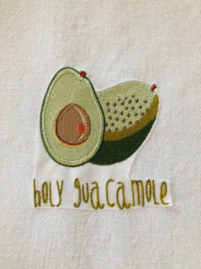 Cinco de Mayo embroidery
