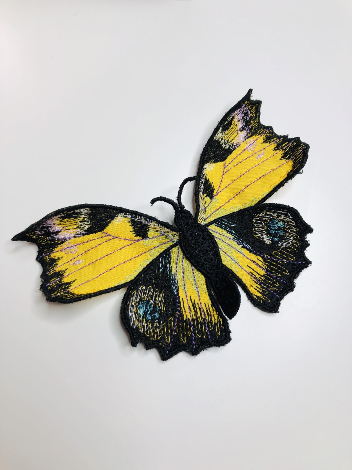 3D Butterfly Machine Embroidery Design + Projects to Make Sulky