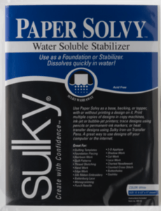Sulky Paper Solvy