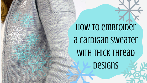 cardigan sweater embroidery