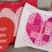 secret heart pillow