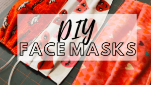two free face mask patterns