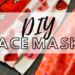 two free face mask patterns