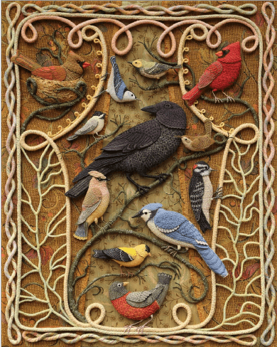 Birds of Bebe Woods by Sallie Mavor