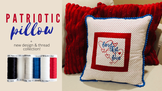 Patriotic Pillow Project