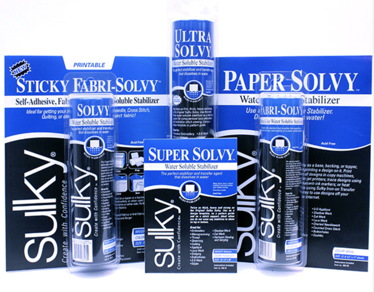 Sulky Sticky Fabri-Solvy Stabilizer