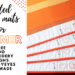 orange you glad placemats - free hand embroidery patterns