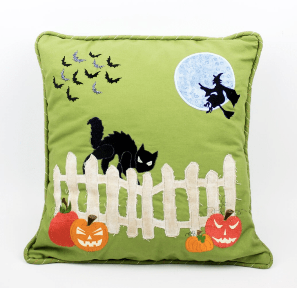 halloween home decor pillow