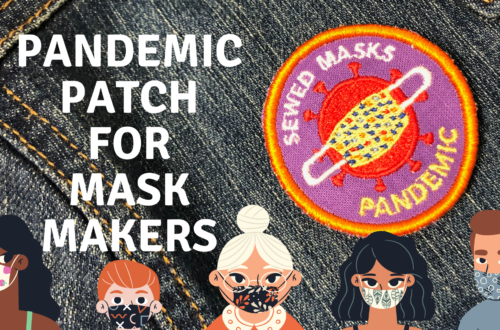 pandemic patch for sewing masks