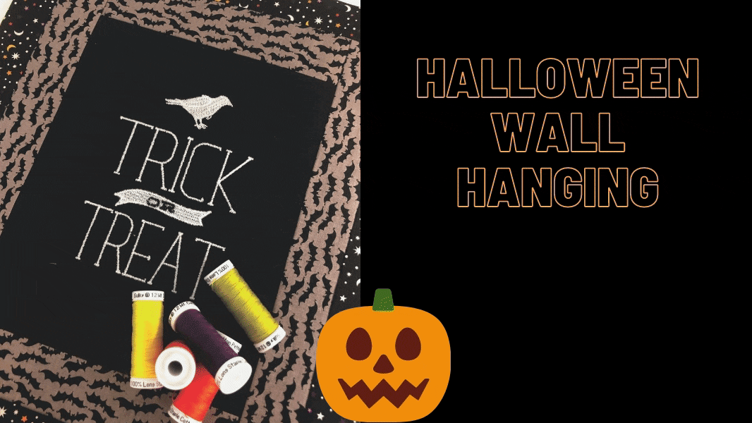 Halloween wall hanging
