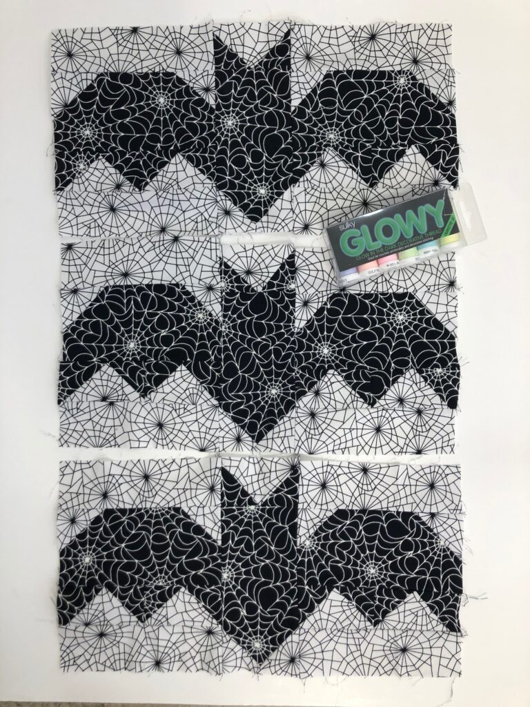 quilted bat table runner