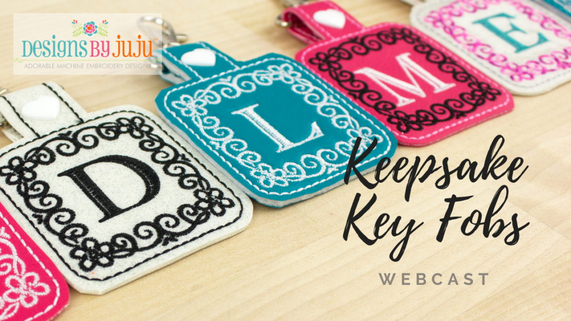 keepsake key fobs