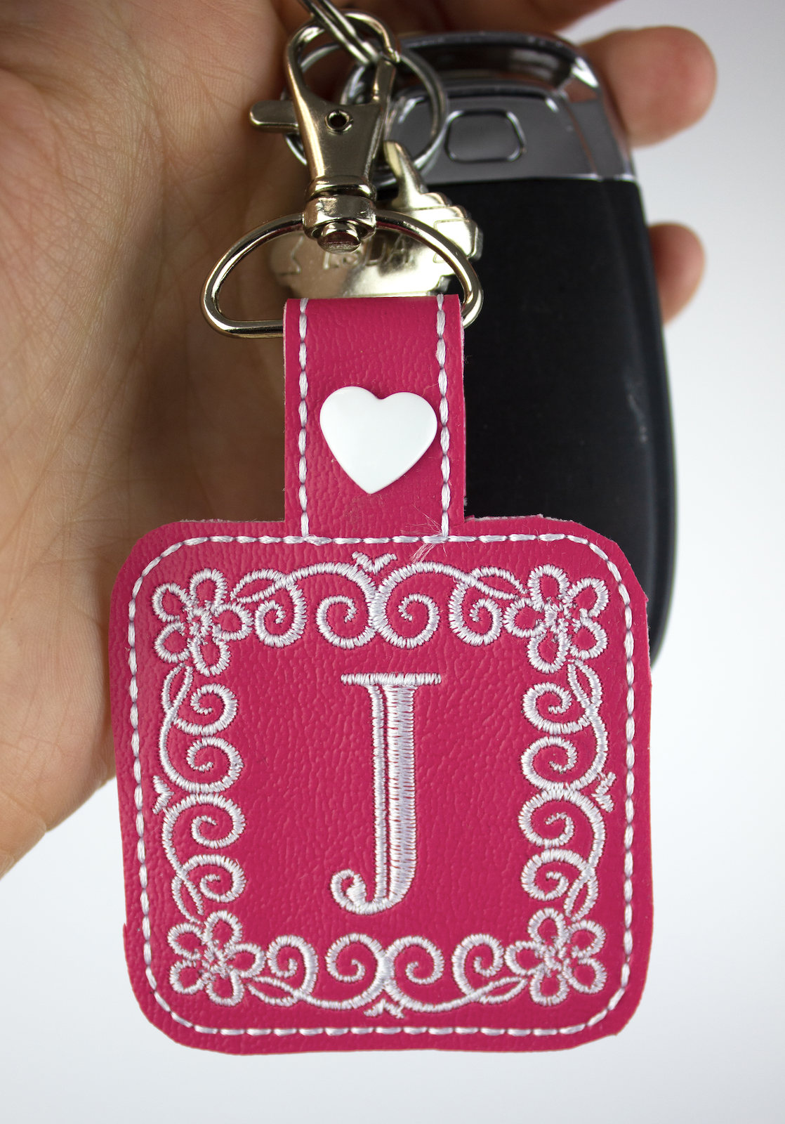 Wristlet Key Fob (ITH) · Oma's Place Machine Embroidery Designs