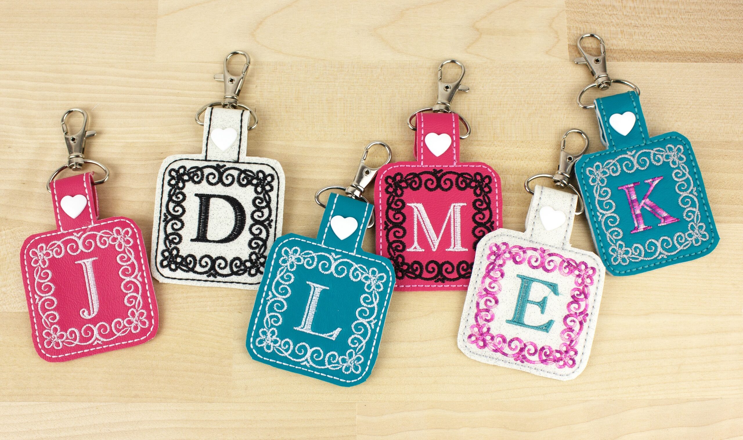 KamSnaps for Key Fobs - Embroidery Gatherings