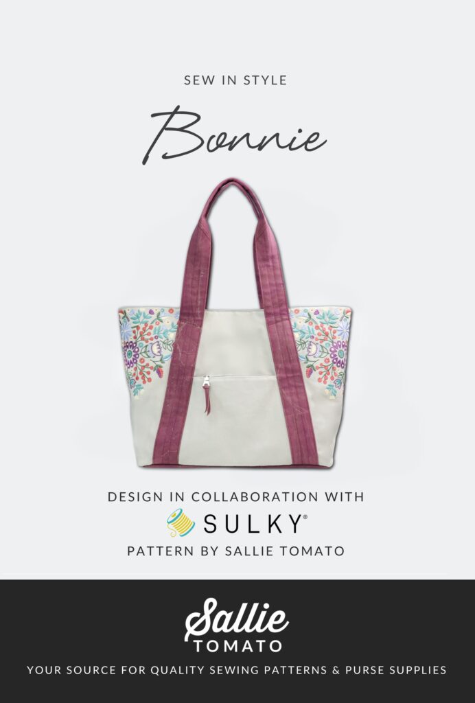 Bonnie Bag pattern cover