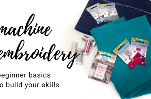 beginner machine embroidery resources