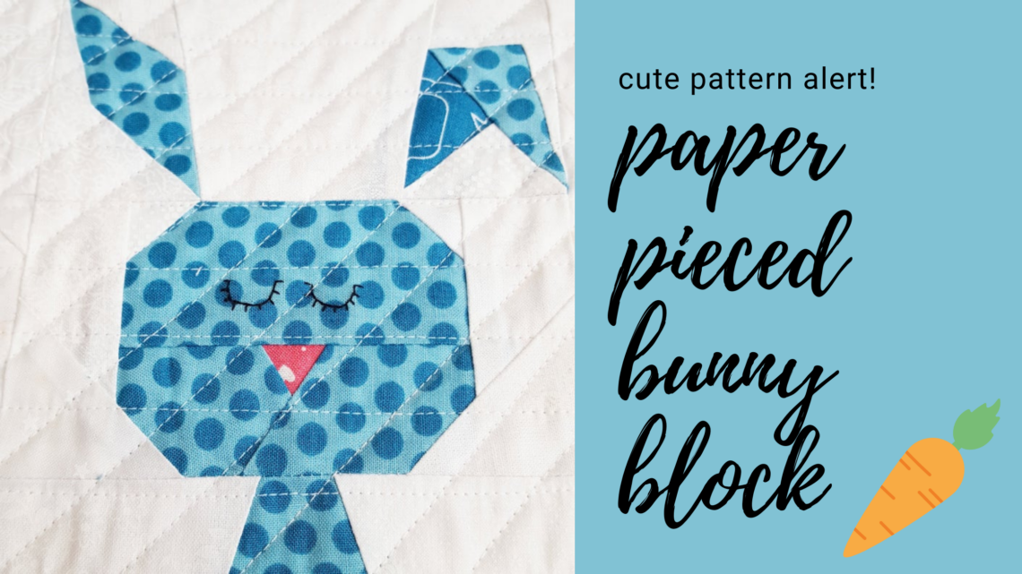 Easter Bunny Quilt Block