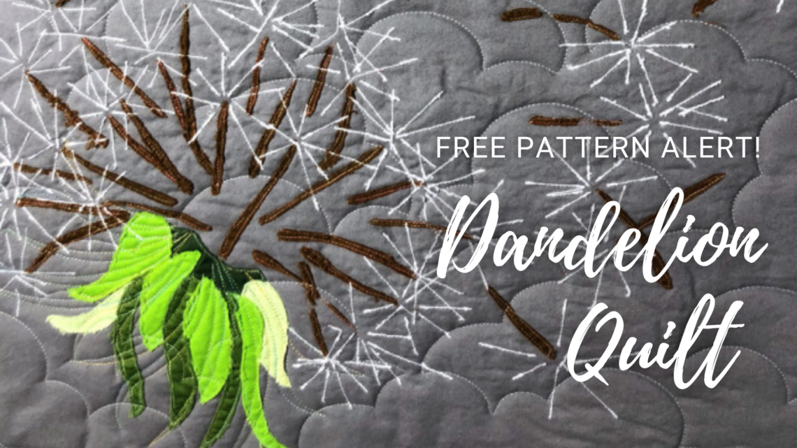 free Dandelion Quilt pattern