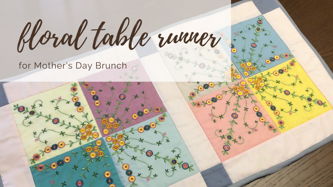 Mother's Day Table Runner