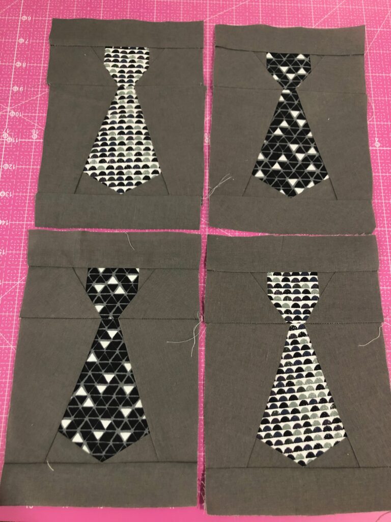 Dad Tie FPP Blocks