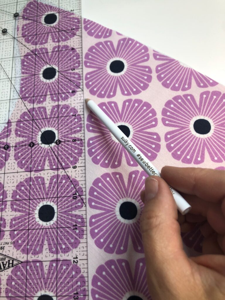 marking quilting lines