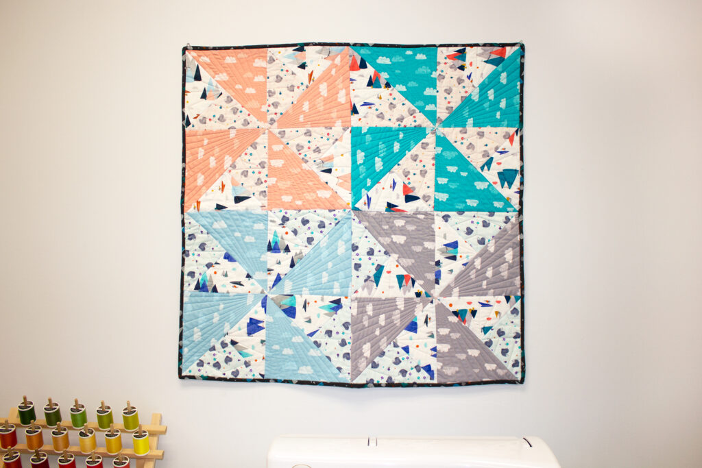 easy baby quilt to sew