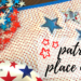 patriotic place mat