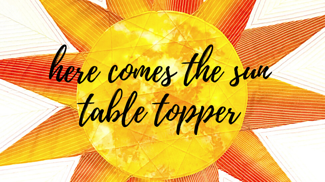 sun table topper