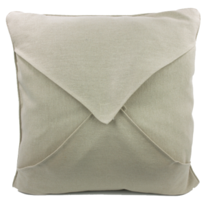 pillow blank back, closed