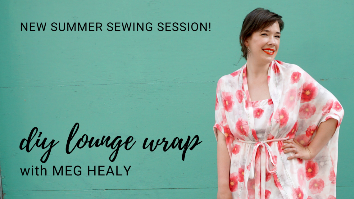 DIY Lounge Wrap Sewing Session