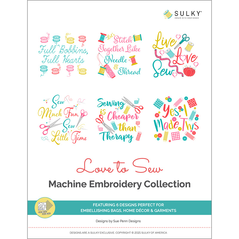 love to sew machine embroidery collection